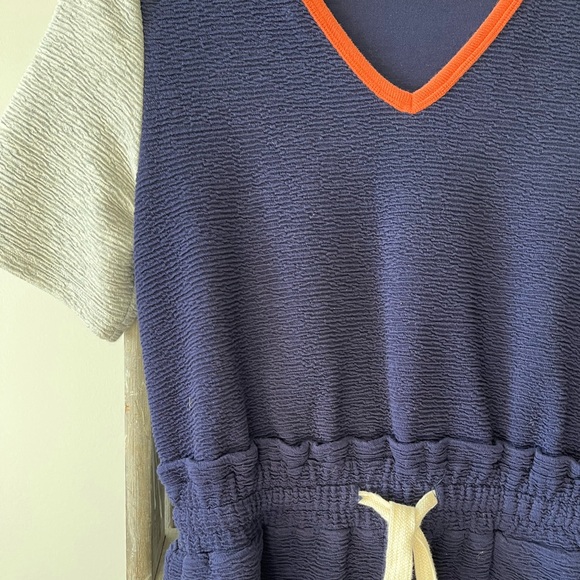 ROOLEE | Cornflower Colourblock Dress - Picture 5 of 6